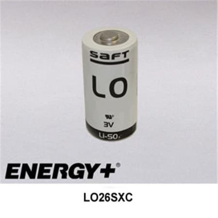 Fedco Batteries FedCo Batteries Compatible with Saft LO26SXC D Size Lithium Cell For Industrial Applications - 3.0V 9200mAh LO26SXC
